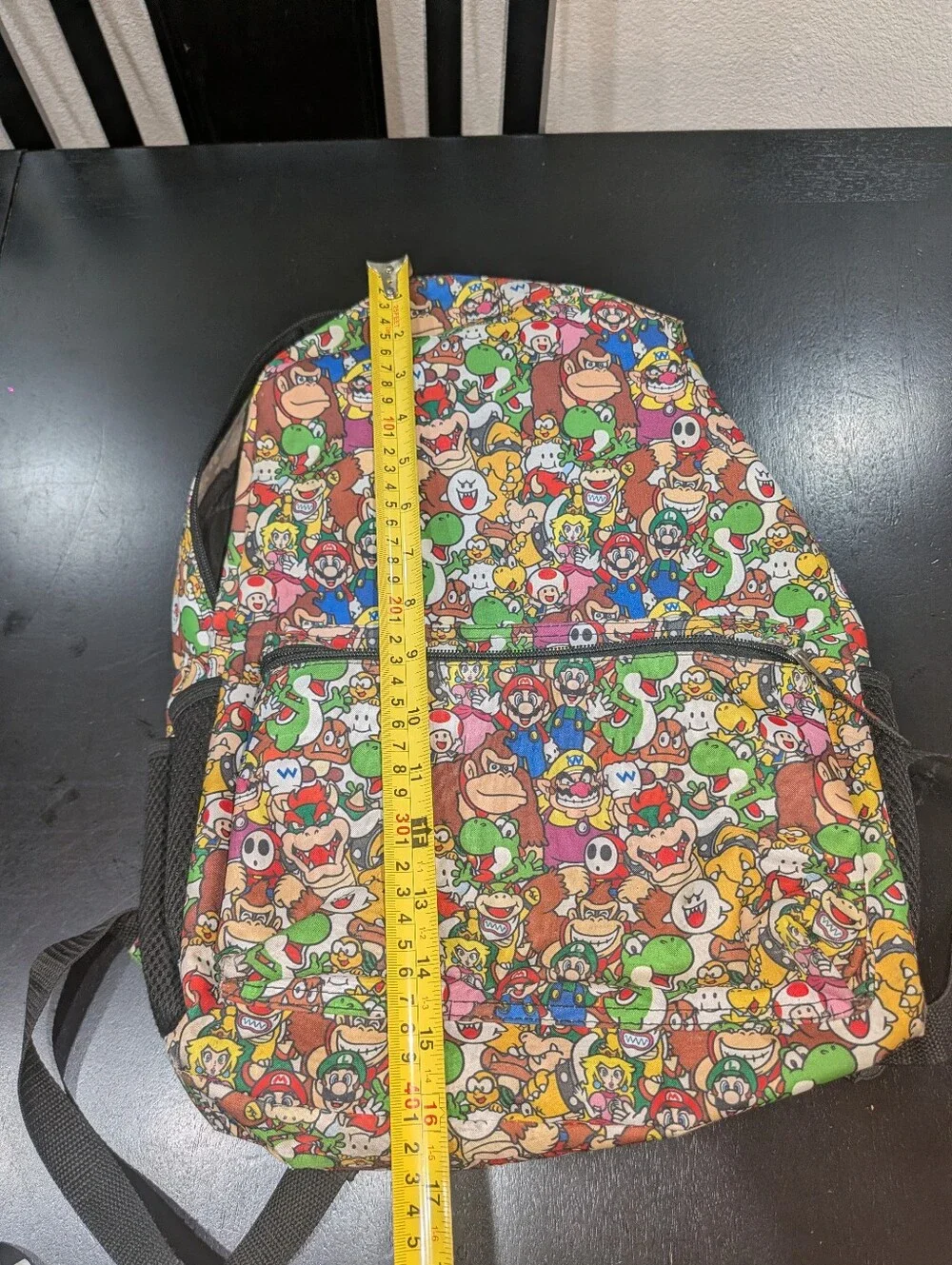 Super Mario Characters All Over Print Backpack and Lunchbox
